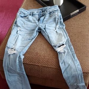 American eagle ripped jeans